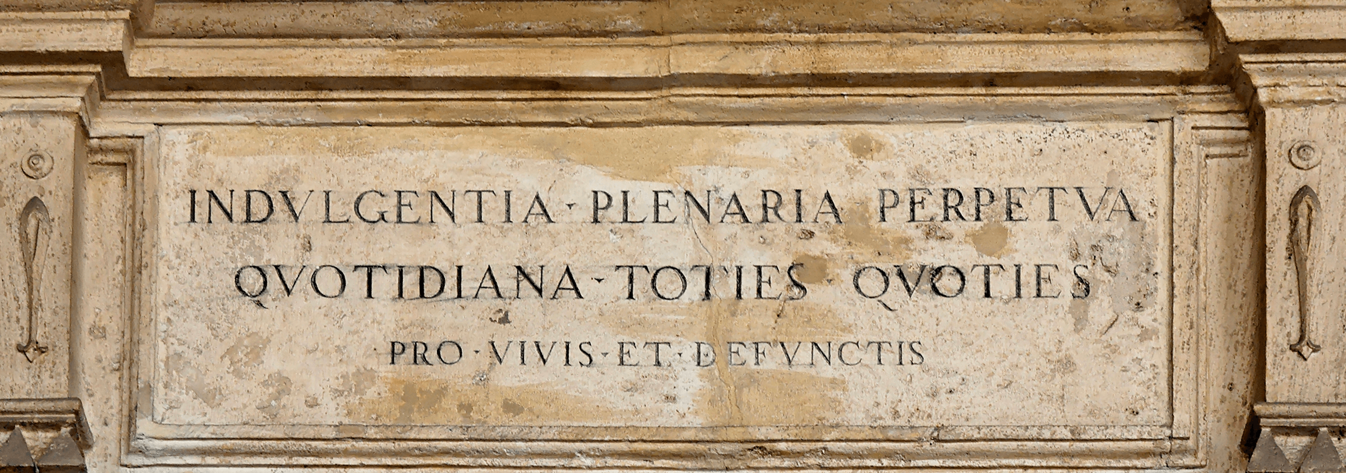 "Perpetual everyday plenary indulgence on every occasion for the living and the dead"